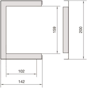 Hager Brandschutzkanal   FWK3E991600VERZ 
