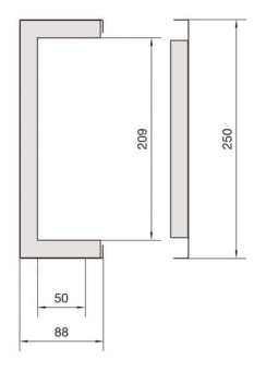Hager Brandschutzkanal   FWK3E502100VERZ 
