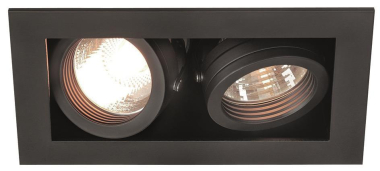 SLV KADUX 2 GU10 Downlight eckig  115520 