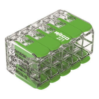 WAGO 221-430 Verbindungsklemme m.Hebeln 