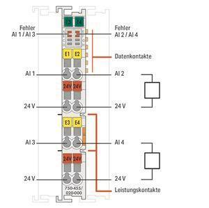 WAGO 750-455/020-000 4-Kanal- 