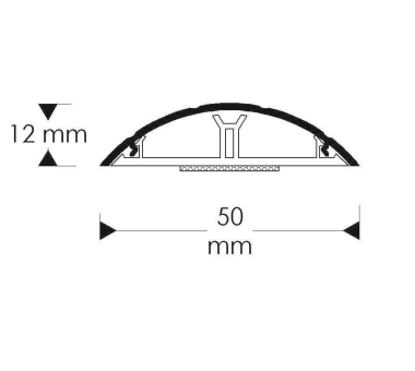 GGK Aufbodenkanal ABK trend 12x50   6685 