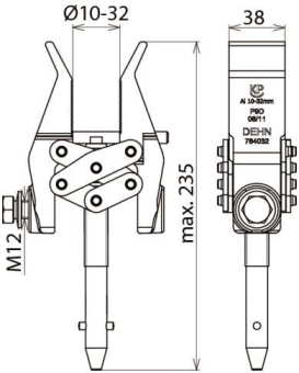 Dehn 784032 PSK 10 32 SQL  PSK 10 32 SQL 