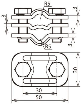 DEHN Trennklemme St/Tzn           459003 