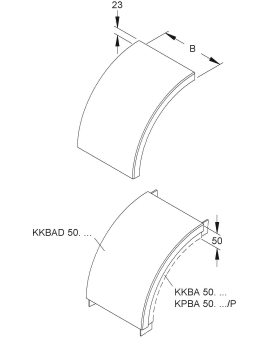Niedax KKBAD50.300 GFK-     KKBAD 50.300 