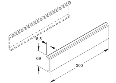 Niedax KPGH80 GFK-               KPGH 80 