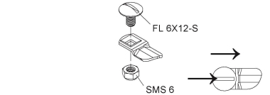 NIED Drehriegel RDRS2ER        RDRS 2 E3 