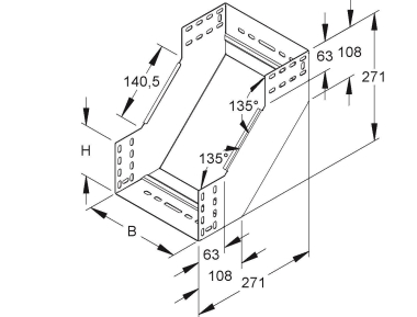 NIED Rinnensteigbogen        RSD 110.200 