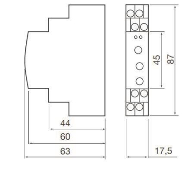 Eberle Zeitrelais 0,05sek-100Std.    IZM 