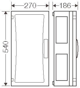 Hensel ENYSTAR Leergehäuse       FP 0340 