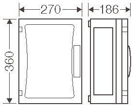 HENS ENYSTAR-Leergehäuse,        FP 0240 