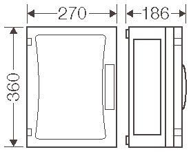 HENS ENYSTAR-Leergehäuse,        FP 0240 