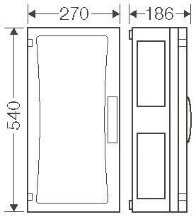 Hensel ENYSTAR Leergehäuse       FP 0340 