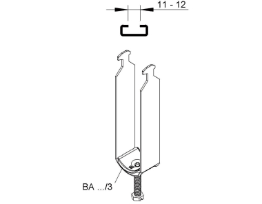 NIED Bügelschellen BA26/3        BA 26/3 
