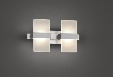 Trio LED-Wandl.PLATON,2x4,5W   274670205 