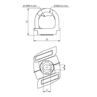Unex Befestigungsschellen       31130-04 