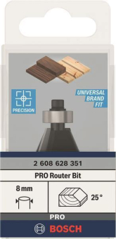 Bosch Fase-/Bündigfräser 8mm  2608628351 