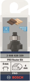 Bosch Abrundfräser 8mm R1 4mm 2608628339 