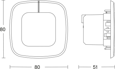   PRAESENZMELDER IR QUATTRO SLIM XS-E KN 