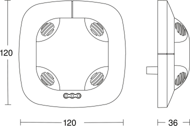 Steinel US  PRAESENZMELDER US 360 KNX V3 