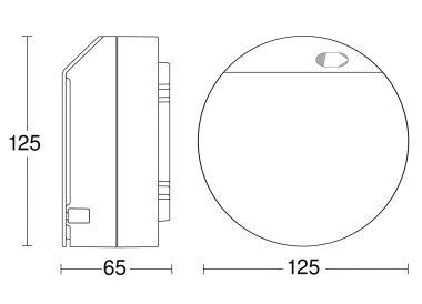 Steinel HPD3 IP-Aufputz 110°      067298 
