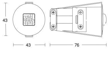 Steinel IR QUATTRO     Präsenzmelder KNX 