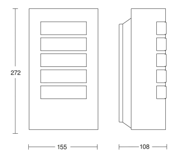 Steinel 069155  AUSSENLEUCHTE L 12 M ANT 