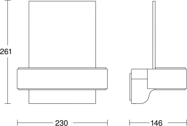 Steinel Sensoraußen-   L 820 LED IHF ANT 