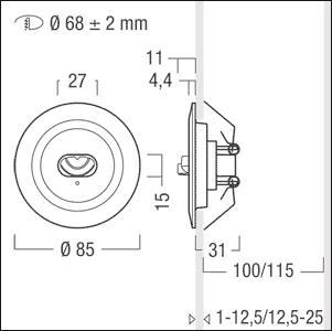 Zumtobel RESCLITE PRO MRWR ESCW 42185702 