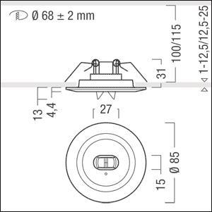 Zumtobel RESCLITE PRO MRCR ESC  42185683 