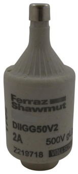 Mersen 00597.002700 DII 2A gG rosa 