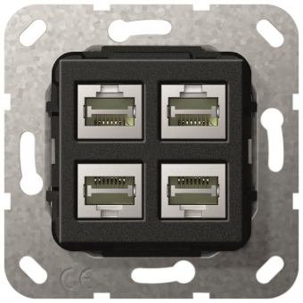 GIRA 569810 Modular Jack RJ45 Cat.6A 
