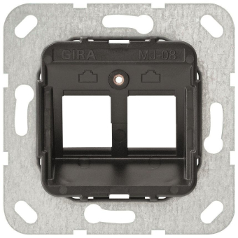 GIRA 560800 Modular Jack MJ-08 2fach 