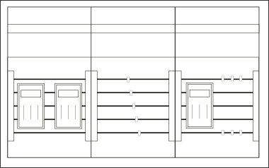 f-tronic NH-Verteiler Trenner      NHV3T 