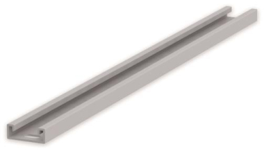 Unex Schiene lichtgrau RAL7035      6035 