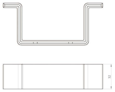 Unex Schutzkappe f.Omega-Profil    66903 