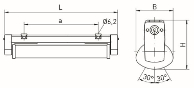 NORKA ERFURT LED m600 - 4452804424-E-MC5 