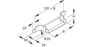 NIED GFK-Anbau T-          KPSS 50.200/P 