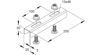 Niedax Schienen-Stoßverbinder SSV 4141 F 