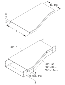 Niedax KKRLD200 GFK-Deckel     KKRLD 200 