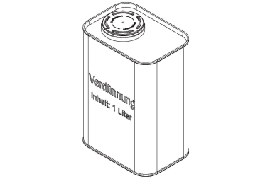 NIED Verdünnung (1000 ml)          ZKV 1 