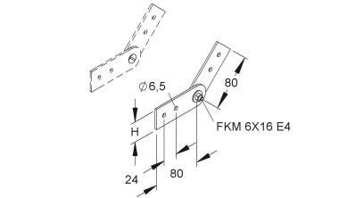 NIED GFK-Gelenkverbinder         KKGV 50 