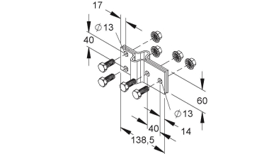 NIED T-Verbinder (i 80)      VBIQ 80/140 