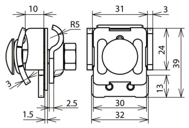 DEHN Falzklemme Cu-St/Tzn         365117 