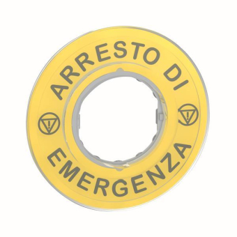 Schneider Schild 60mm f.NOT-HALT ZBY9620 