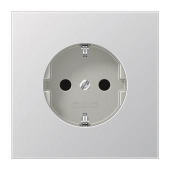 JG SCHUKO Steckdose alu        AL1520KI 
