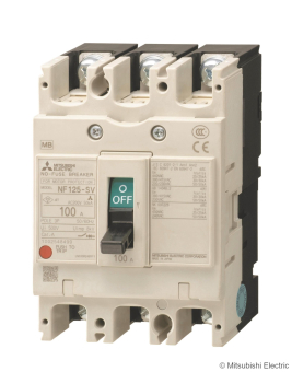 Mitsubishi Leistungs-   NF125-SV 3P 100A 