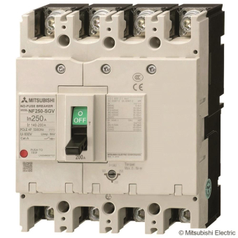 Mitsubishi         NF250-SGV 4P 175-250A 