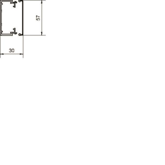 Hager Leitungsführungskanal LF3006009016 