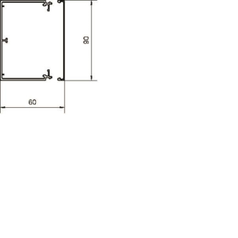 Hager Leitungsführungskanal LF6009007030 